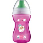MAM Hrnek na učení Learn to drink cup 270ml RŮŽOVÁ – Sleviste.cz