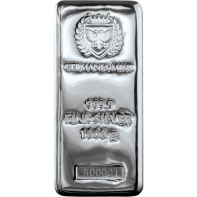 Germania Mint stříbrný slitek 1 kg – Zbozi.Blesk.cz