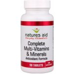Natures Aid Multivitamíny a minerály Complete 90 tablet – Hledejceny.cz