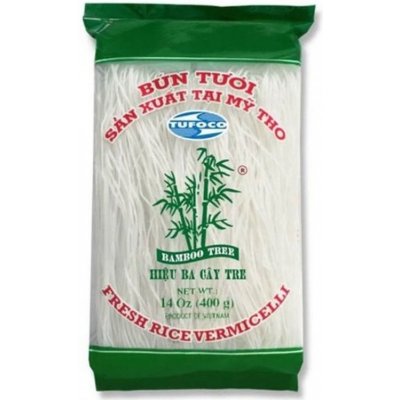 Tufoco Bamboo Tree rýžové nudle 14Oz 400 g