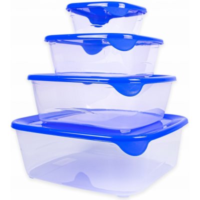 Curver SET Fresh&Go modrá + 1,7 l + 2,9 l + 0,25 l 0,8 l – Zboží Dáma