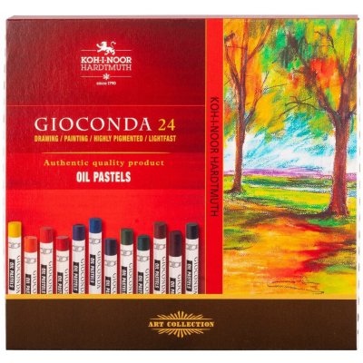 KOH-I-NOOR Umělecké olejové pastely GIOCONDA 24 ks 8354/24 – Zboží Mobilmania