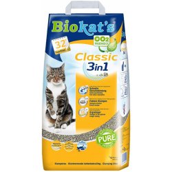 Biokat’s Classic 3 v 1 podestýlka 18 l