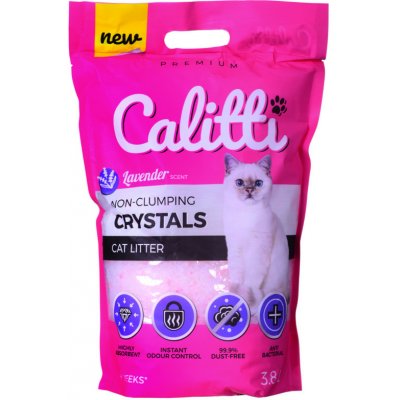 Calitti Crystal Lavender silicone litter 3.8 l
