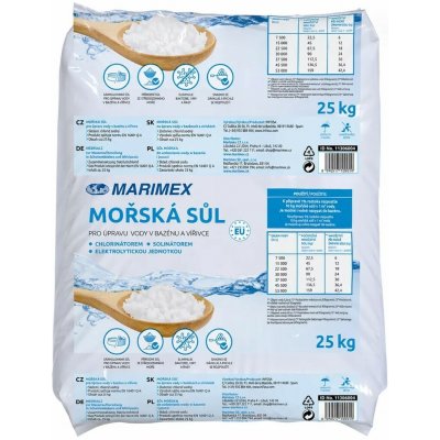 Marimex 11306004 Mořská sůl 25kg – Hledejceny.cz