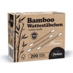 DELUXE Bambusové vatové tyčinky do uší EcoBamboo 200 ks – Zbozi.Blesk.cz