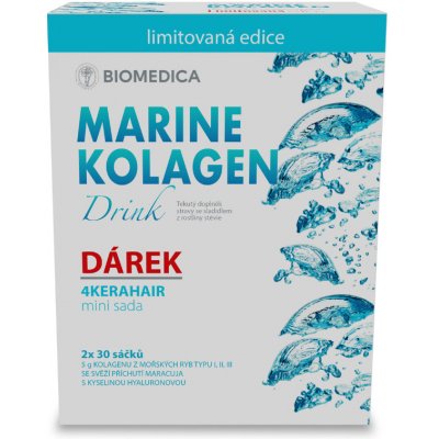 Biomedica marine kolagen drink 2 x 30 sáčků – Zboží Mobilmania