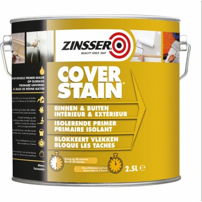 Zinsser Cover Základní, plnící, izolační a kotvící nátěr Stain 2,5 L