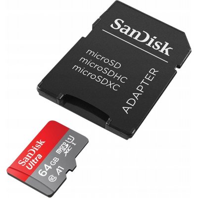 SanDisk microSDXC UHS-I 64 GB SDSQUAB-064G-GN6IA – Hledejceny.cz