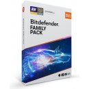 antivir Bitdefender Family Pack 2020, až 15 lic. 3 roky (FP01ZZCSN3615LEN)