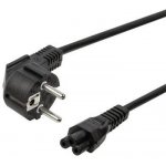 PremiumCord Kabel síťový 230V k notebooku 3m, trojlístek "Mickey Mouse" (kpspt3) – Zboží Živě