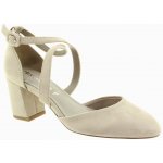 Tamaris dámské textilní lodičky taupe – Zboží Dáma