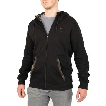 Fox Mikina LW Black Camo Print Zip Hoody