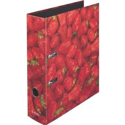 Herlitz Pořadač pákový A4 8 cm lamino Jahody – Zboží Živě