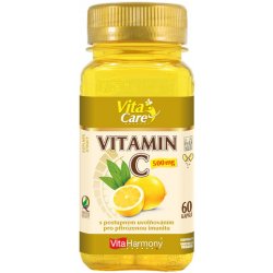 VitaHarmony Vitamin C 500 mg s postupným uvol.kapslí 60