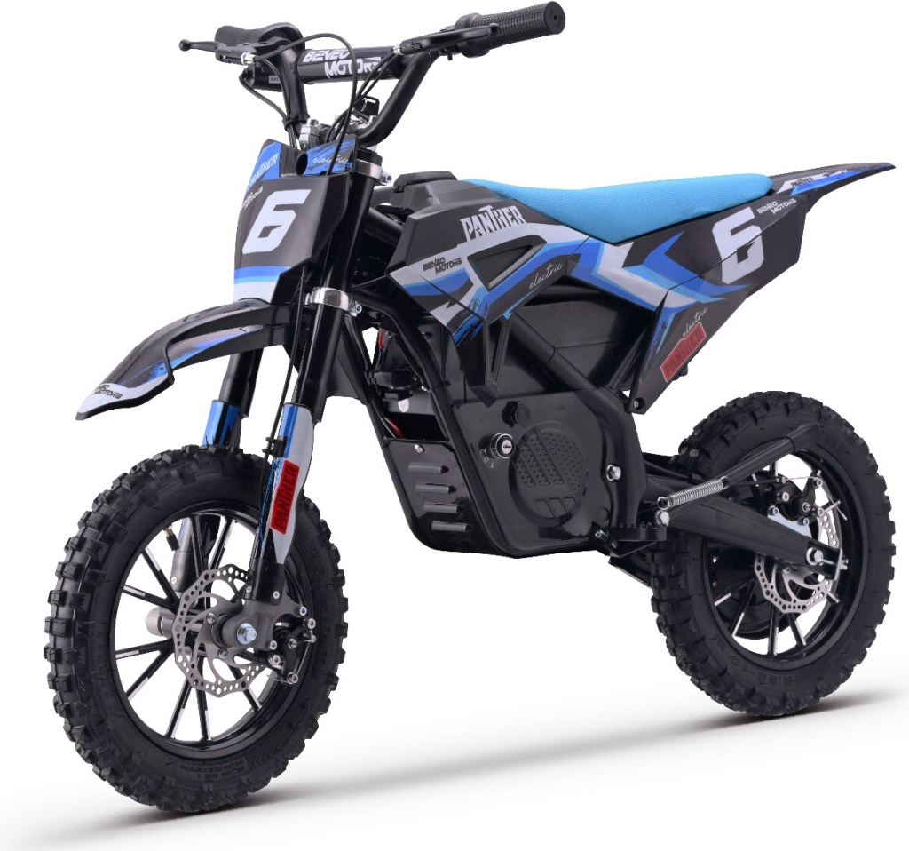Beneo Elektrický Motocross pre deti Beneo Motors Panther modrá
