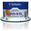 Médium pro vypalování Verbatim DVD+R DL 8,5GB 8x, 50ks (97693)