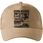 Kšiltovka Cestou necestou, V1, černý tisk 5P – Hledejceny.cz