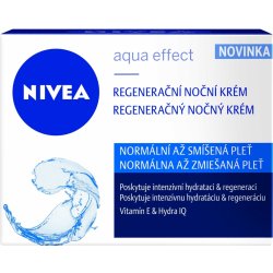 Pleťový krém Nivea Aqua Effect regenerační noční krém 50 ml