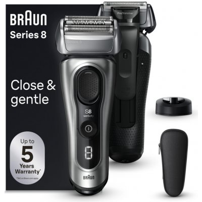 Braun Series 8 8517s Wet&Dry Galvano Silver – Zbozi.Blesk.cz