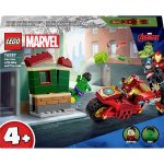 LEGO® Marvel 76287 Iron Man s motorkou a Hulk – Zboží Živě