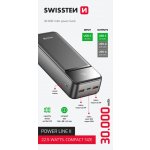 Swissten 30000 mAh Power Line II černá – Sleviste.cz