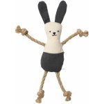 FuzzYard Life Cat plyšový králík šedý s šantou kočičí 12 x 4,1 cm – Hledejceny.cz