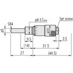 Mitutoyo Mikrometrická vestavná hlavice 0-05´´ mitu-148-831 – Sleviste.cz