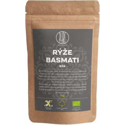 Basmati BrainMax Pure Rýže bílá BIO 1 kg – Zboží Mobilmania