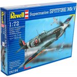 Revell Plastic ModelKit letadlo 04164 Spitfire Mk.V 1:72 – Zbozi.Blesk.cz