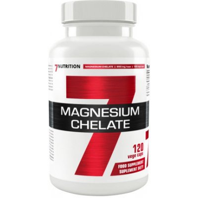 7Nutrition Magnesium BISGLYCINATE CHELATE 120 tablet – Zbozi.Blesk.cz