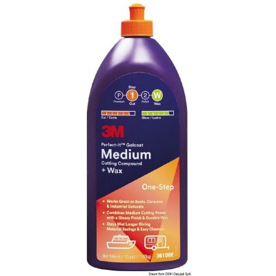 3M Perfect-It Gelcoat Medium Cutting + Wax 946ml – Hledejceny.cz