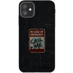 Picasee silikonový průhledný obal pro Apple iPhone 11 - EMERGENCY – Zboží Mobilmania