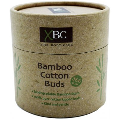 Xbc Bamboo Eco hygienické bambusové tyčinky s hlavičkou ze 100% čisté bavlny 300 ks – Hledejceny.cz