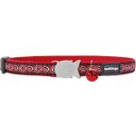 Red Dingo obojek pro kočky Cosmos Red 12 mm – Zboží Dáma