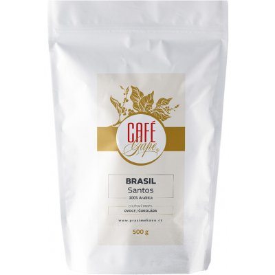 Café Gape Brasil Santos mletá mocca konvička středně hrubé mletí 250 g