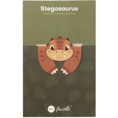 Flexibilní magnetická záložka Macnettic, Stegosaurus – Hledejceny.cz