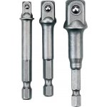 Narex sada adaptérů z upnutí HEX šestihran 1/4" na ořechy 1/2", 3/8", 1/4" (443002000) – Zbozi.Blesk.cz