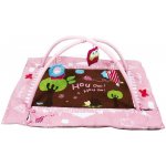 Ludi Hrací deka s mantinelem a hrazdou Sova růžová – Zboží Mobilmania