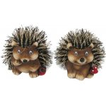 Podzimní stojací dekorace keramický ježek různé druhy 6-7 cm, 1 ks – Zboží Dáma