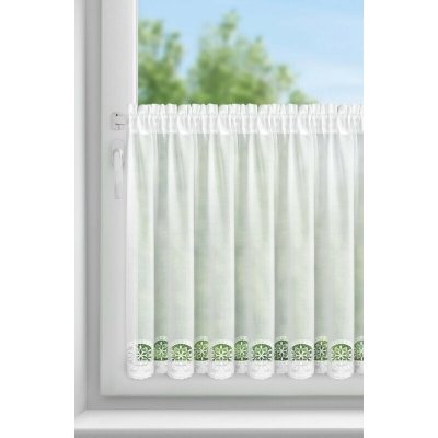 VITRÁŽKOVÁ ZÁCLONA LILA 150X70CM BÍLÁ – Hledejceny.cz