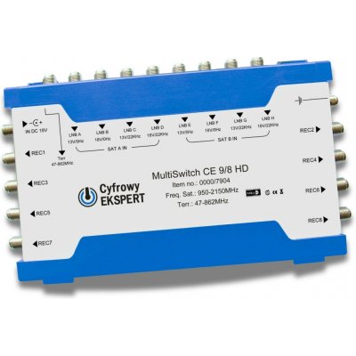 TechniSat MultiSwitch CE 9/8 HD – Zboží Živě