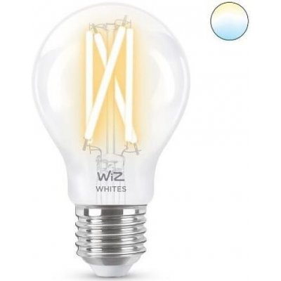 WiZ LED žárovka filament E27 A60 7W 806lm 2700-6500K IP20, stmívatelná