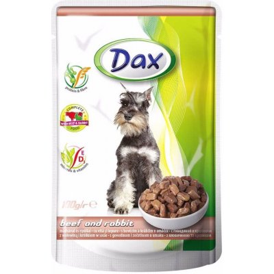 Dax Dog hovězí & králičí 100 g – Zboží Mobilmania