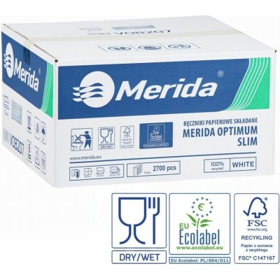 Merida Optimum Slim, 2 vrstvy, bílé, 2700 ks – Sleviste.cz