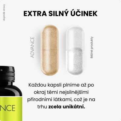 ADVANCE DetoxActive 120 kapslí – Hledejceny.cz