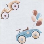 Ceba Baby Cestovní podložka Retro Cars 60 x 40 – Zboží Mobilmania