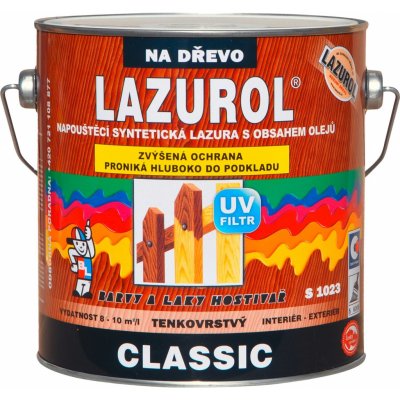Lazurol Classic S1023 2,5 l teak – Zbozi.Blesk.cz
