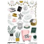 PAPERO AMO ♥ Samolepky - HYGGE / SVĚTÝLKA – Zboží Živě