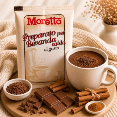 Moretto Horká čokoláda Skořicová 30 g – Sleviste.cz